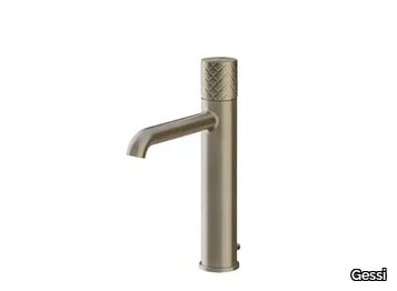 HABITO INTRECCIO - Chromed brass washbasin mixer _ Gessi