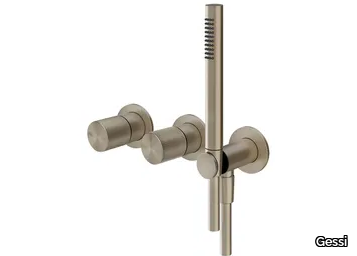 HABITO RIGATO - 3 hole chromed brass shower mixer _ Gessi