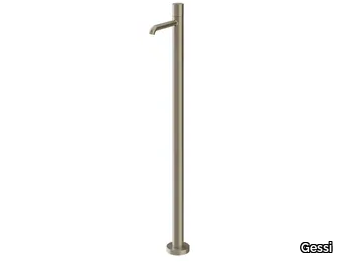 HABITO UNITO - Floor standing chromed brass washbasin mixer _ Gessi