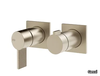 INVERSO DIAMANTATO - Chromed brass shower mixer _ Gessi