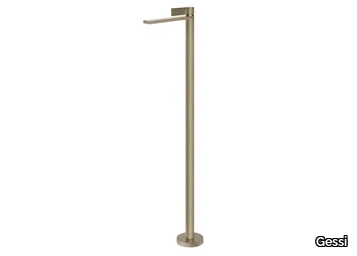 INVERSO RIGATO - Floor standing chromed brass washbasin mixer _ Gessi