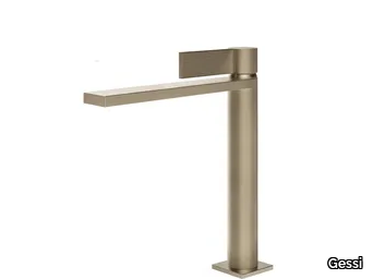 INVERSO RIGATO - Chromed brass washbasin mixer _ Gessi