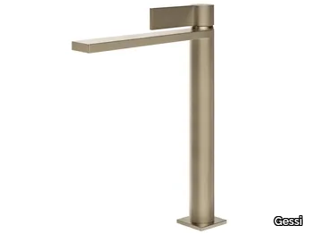 INVERSO RIGATO - High chromed brass washbasin mixer _ Gessi