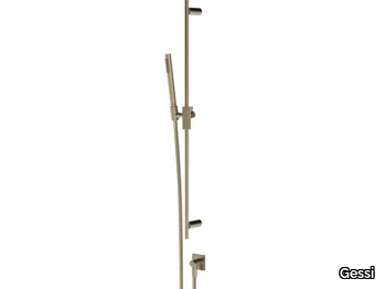 INVERSO RIGATO - Chromed brass shower wallbar _ Gessi