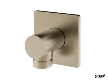 INVERSO - Chromed brass Wall elbow _ Gessi