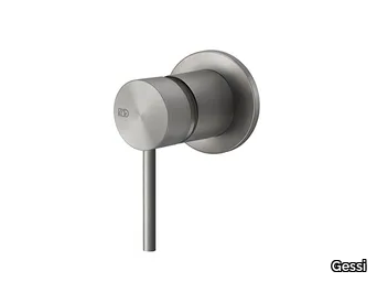 FLESSA - Wall-mounted stainless steel remote control tap _ Gessi