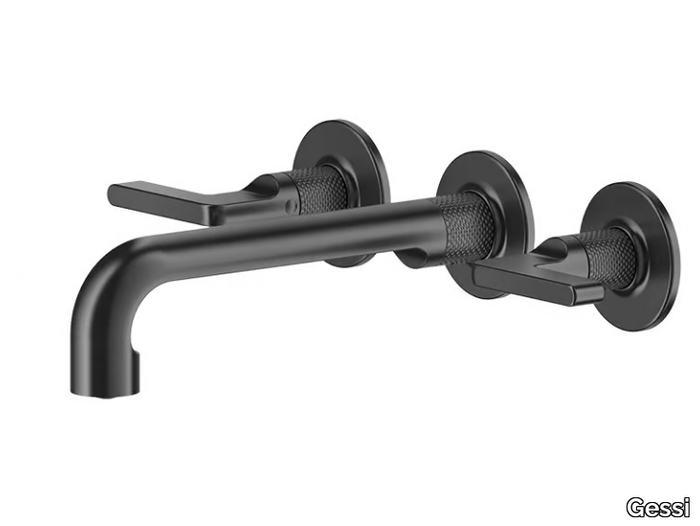 INCISO - - 3 hole wall-mounted metal washbasin mixer _ Gessi