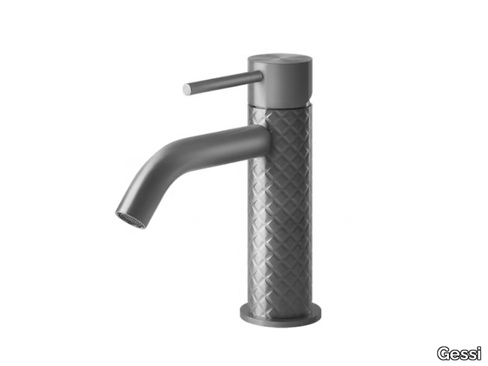 INTRECCIO - Countertop stainless steel washbasin mixer _ Gessi