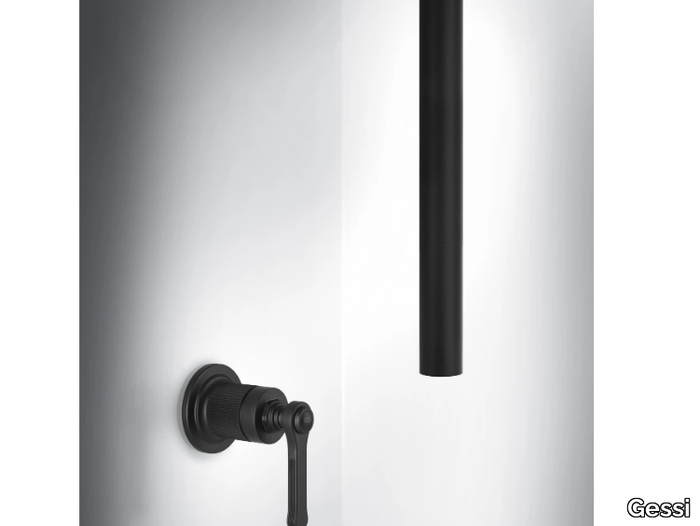 VENTI20 - Metal shower mixer with hand shower _ Gessi