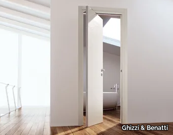 STRATO - Pivot wooden door _ Ghizzi & Benatti