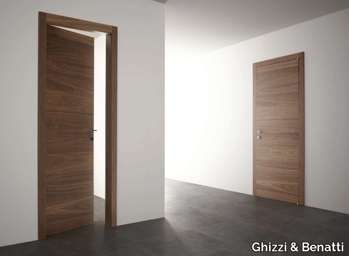 STRATO - Hinged wooden door _ Ghizzi & Benatti