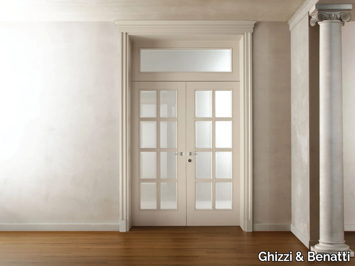 AREZZO - Hinged wooden door _ Ghizzi & Benatti