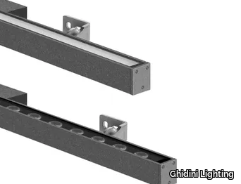 TRATTO WALL PB - Ceiling mounted aluminium Outdoor linear profile for LED modules _ Ghidini Lighting