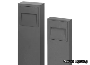 VERSO FLAT P - LED aluminium bollard light _ Ghidini Lighting