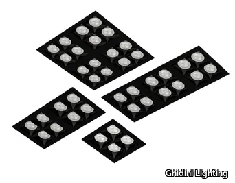 BOX R DARK - Recessed LED aluminium spotlight _ Ghidini Lighting