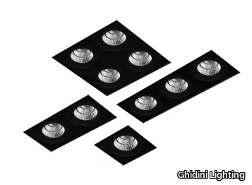 BOX R - Recessed LED aluminium spotlight _ Ghidini Lighting