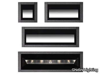 EDGE AS - LED wall-mounted aluminium steplight _ Ghidini Lighting