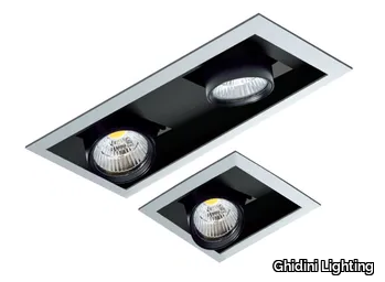 GEKKO SQ FRAME - LED adjustable aluminium spotlight _ Ghidini Lighting