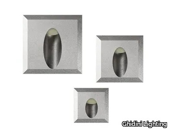 SEGNO AS SQ - LED wall-mounted aluminium steplight _ Ghidini Lighting