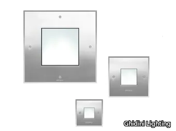 SPIA SQ - LED wall-mounted outdoor aluminium steplight _ Ghidini Lighting