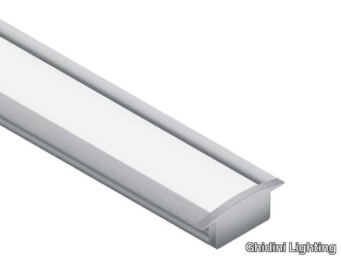 LINEAR 0R FLAT - Aluminium linear lighting profile for LED modules _ Ghidini Lighting