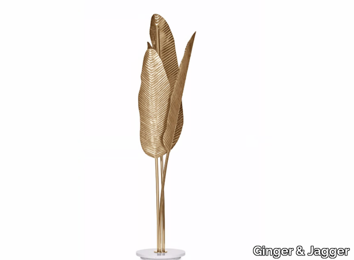 BANANAS - LED brass floor lamp _ Ginger & Jagger