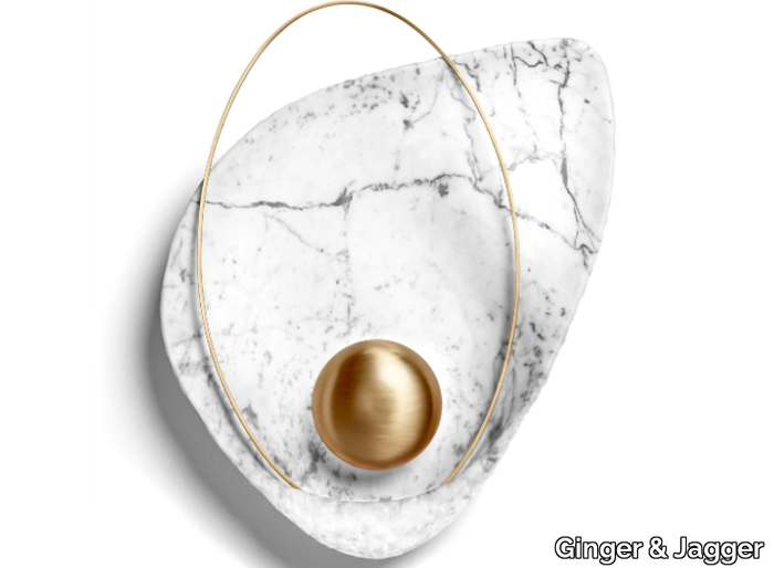 PEARL - Marble wall light _ Ginger & Jagger