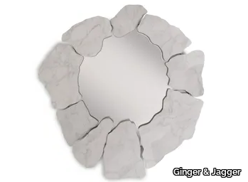 ISLET - Framed Carrara marble mirror _ Ginger & Jagger