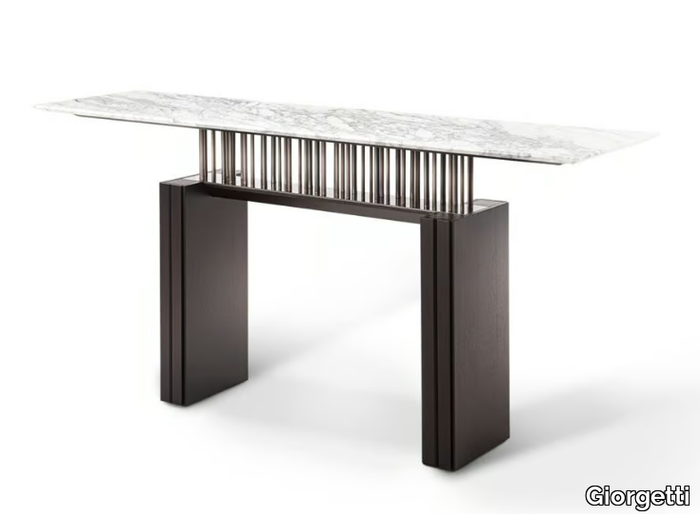 G-CODE - Marble console table _ Giorgetti