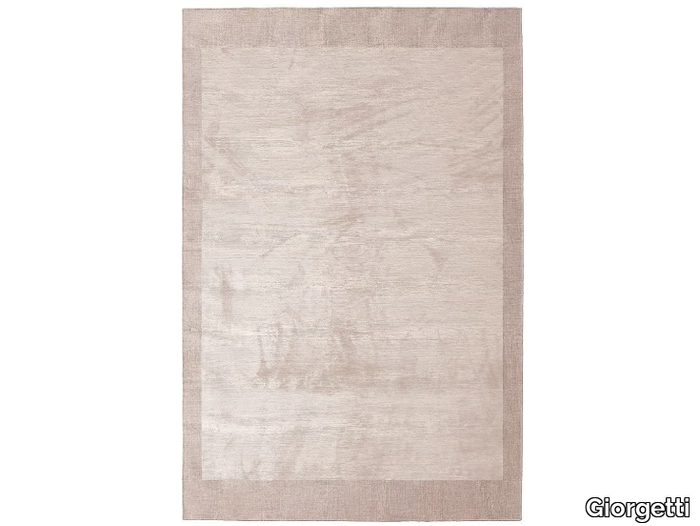 EDGE - Solid-color handmade silk rug _ Giorgetti