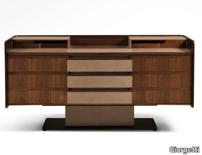 CORIUM - Wooden chest of drawers _ Giorgetti