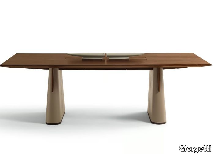 FANG - Rectangular wooden table _ Giorgetti