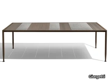 GEA - Rectangular garden table _ Giorgetti