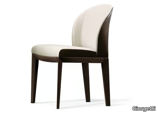 NORMAL - Upholstered fabric chair _ Giorgetti