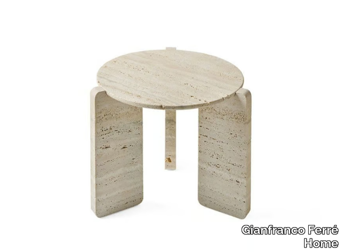 GREENWICH - Travertine coffee table _ Gianfranco Ferré Home