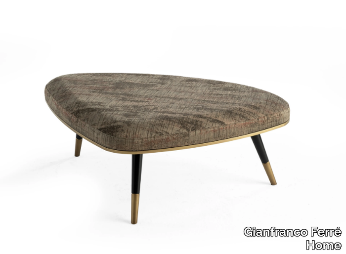 CAMBERWELL - Upholstered fabric footstool _ Gianfranco Ferré Home