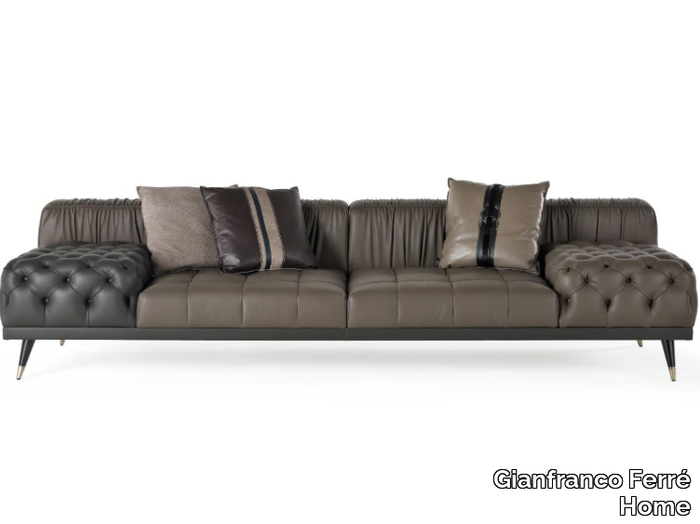 HIGHLANDER - 2 seater leather sofa _ Gianfranco Ferré Home