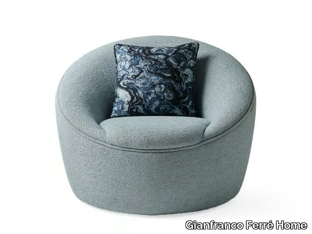 PICCADILLY - Swivel fabric armchair _ Gianfranco Ferré Home