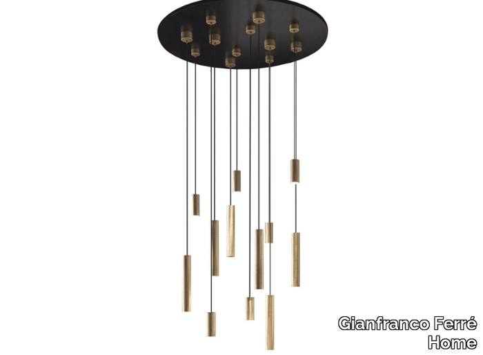 HOPE - Adjustable aluminium pendant lamp _ Gianfranco Ferré Home
