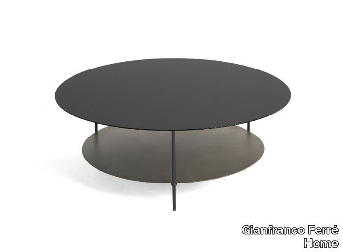 LOWERY - Low round iron coffee table _ Gianfranco Ferré Home