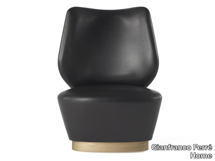 MARVILA - Leather armchair _ Gianfranco Ferré Home