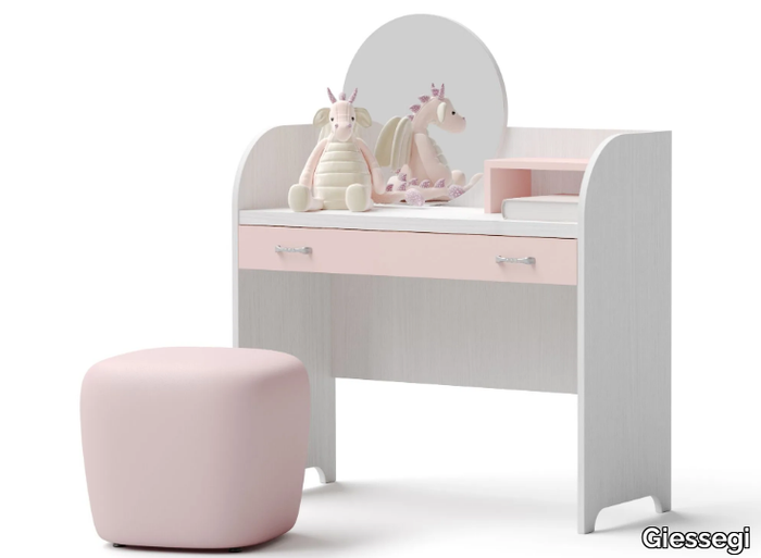 ELIZABETH - Wooden Kids writing desk / dressing table _ Giessegi