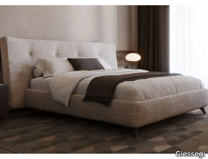 DIVA - Upholstered fabric storage bed _ Giessegi