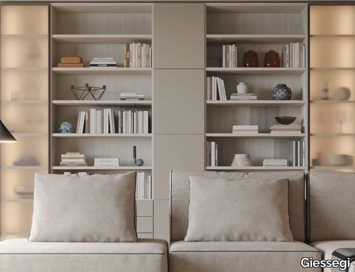 LV717 - Open bookcase _ Giessegi