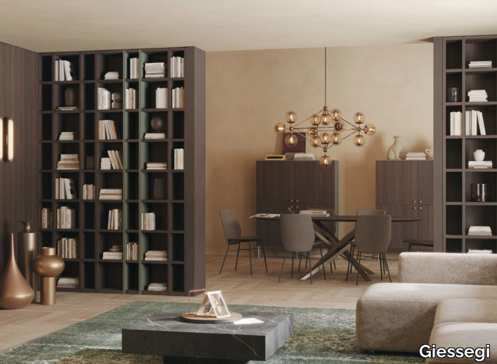 LV708 - Open bookcase _ Giessegi