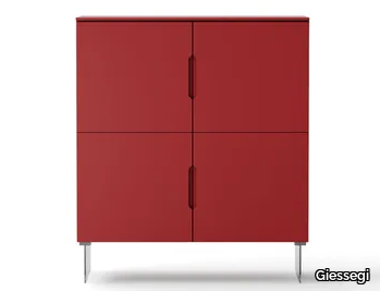 DAIANA - Highboard with doors _ Giessegi