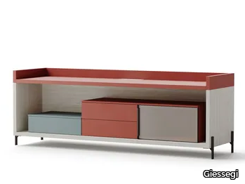 FREEDA - Sideboard with integrated lighting _ Giessegi