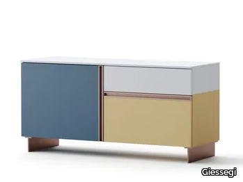 MONDRIAN - Sideboard with doors _ Giessegi