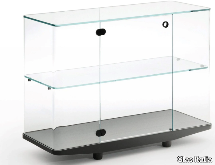 COLLECTOR - Crystal display cabinet _ Glas Italia