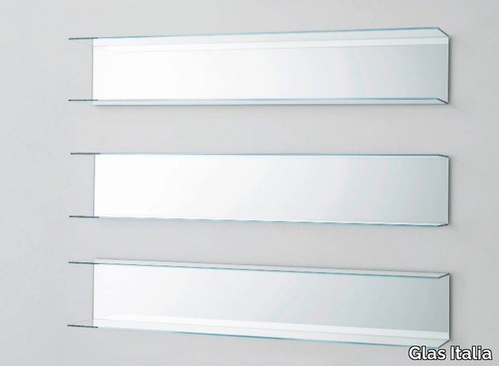 EVERYWHERE - Crystal wall shelf _ Glas Italia
